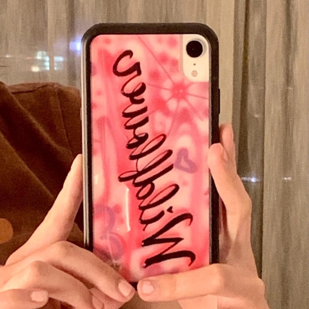 Airbrushed Wildflower Iphone XR Phone Case